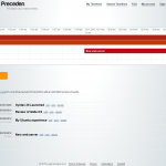 A timeline in Preceden