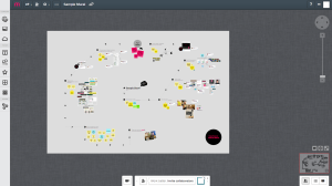 Mural.ly visual collaboration and mind-mapping tool