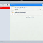 Notability overview of notebooks