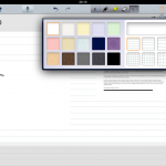 Notability Different backgrounds for pages