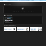 Yahoo Axis home screen.
